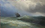 Storm 1890 by Ivan Constantinovich Aivazovsky